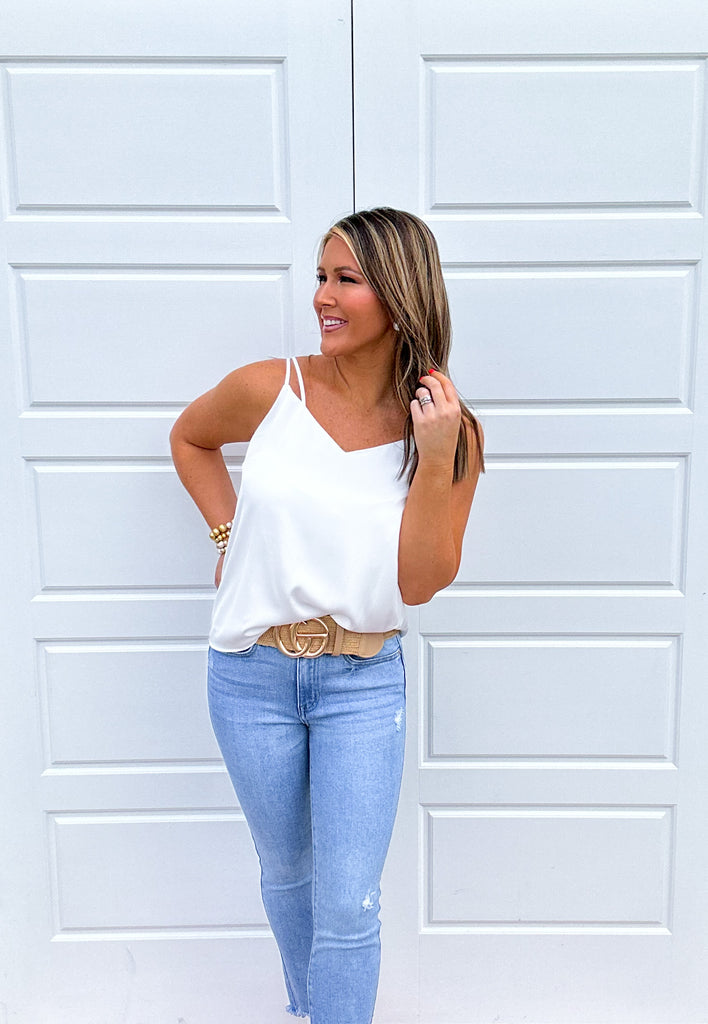 Kennedy Tank Clothing Peacocks & Pearls   