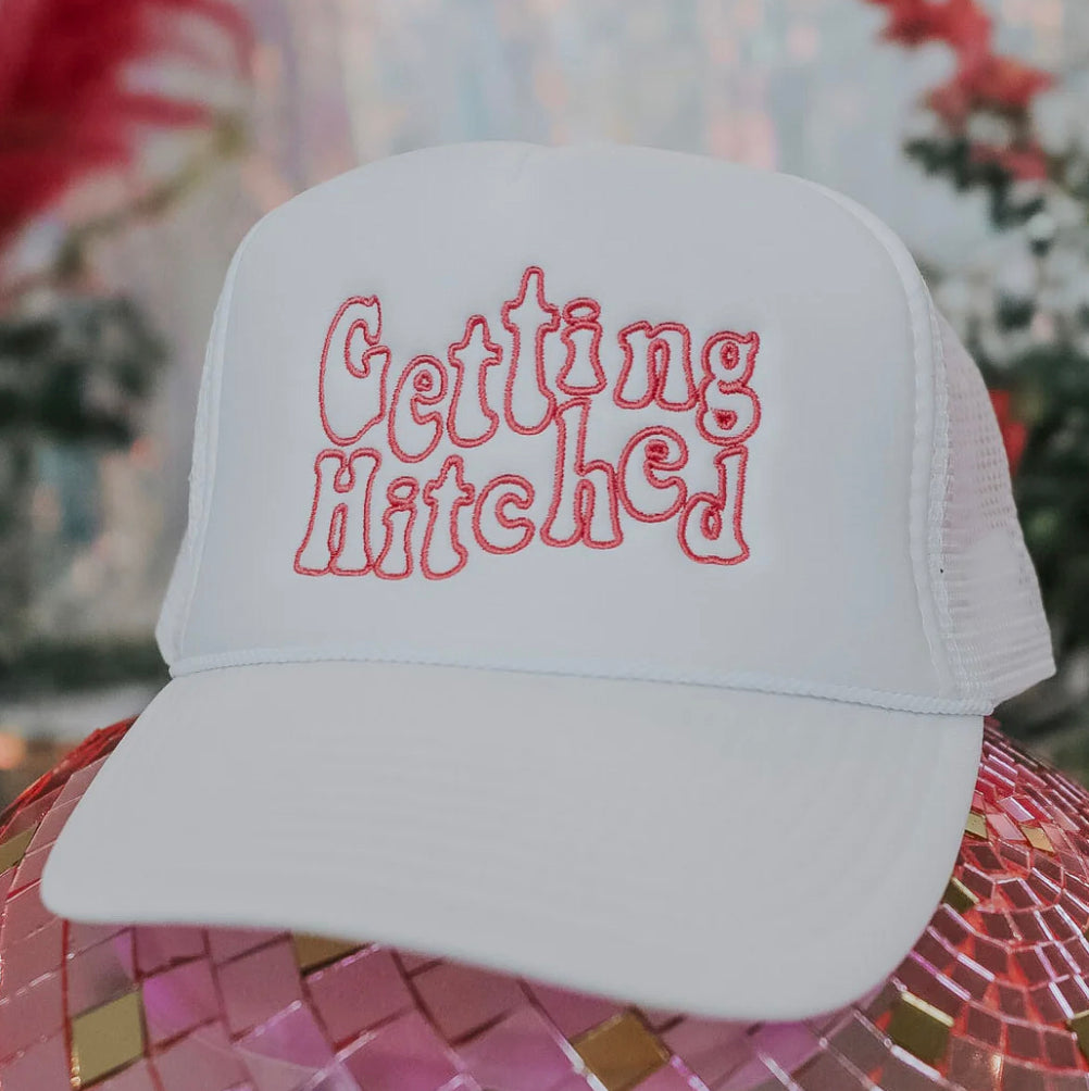 Getting Hitched Trucker Hat Accessories Charlie Southern White  