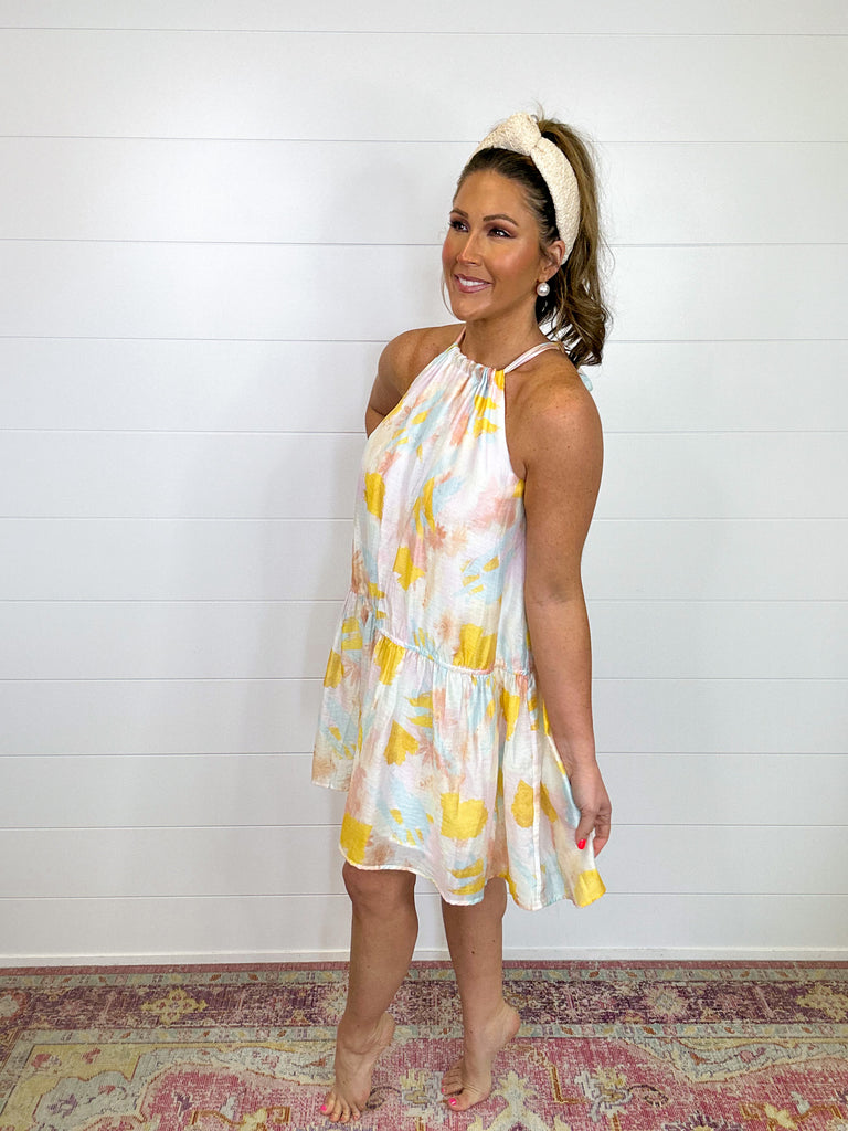 The Agathe Dress Clothing Peacocks & Pearls   