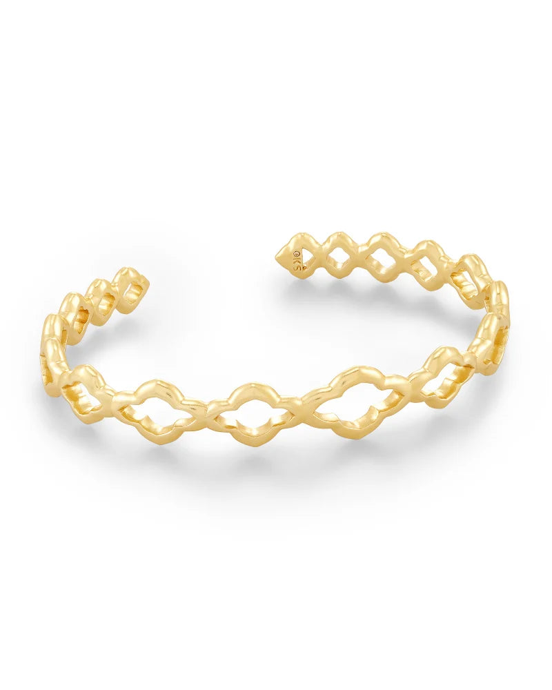 Abbie Cuff Bracelet Jewelry Kendra Scott Gold  