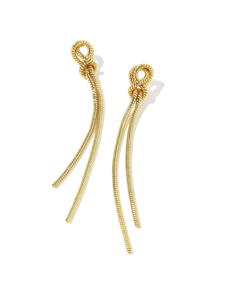 Annie Linear Earring Jewelry Kendra Scott Gold  
