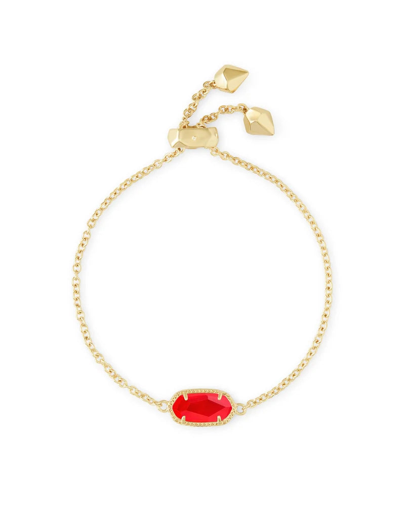 Elaina Bracelet Jewelry Kendra Scott Gold Red Illusion  