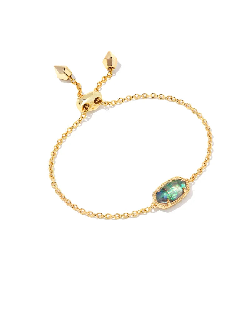 Elaina Bracelet Jewelry Kendra Scott Gold Lilac Abalone  
