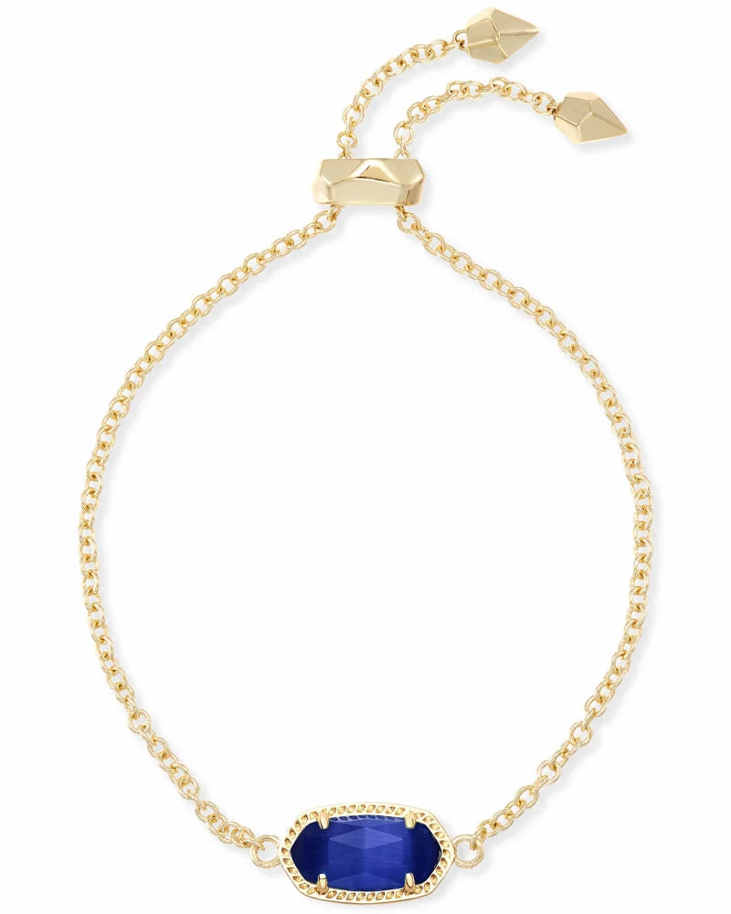 Elaina Bracelet Jewelry Kendra Scott Gold Cobalt Cats Eye  