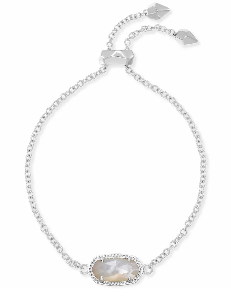 Elaina Bracelet Jewelry Kendra Scott Silver Mother of Pearl  