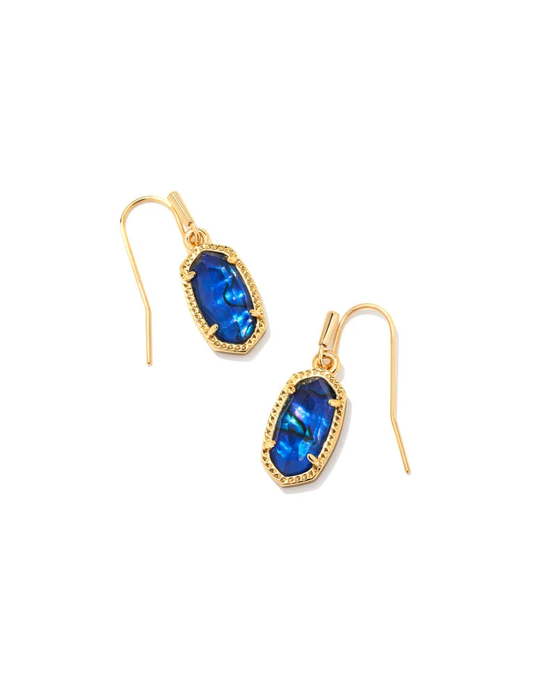 Lee Earring Jewelry Kendra Scott Gold Navy Abalone  