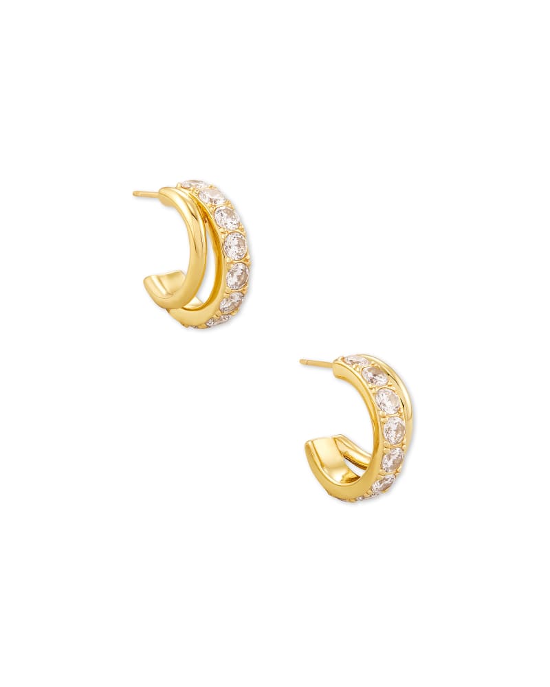 Livy Huggie Jewelry Kendra Scott Gold  